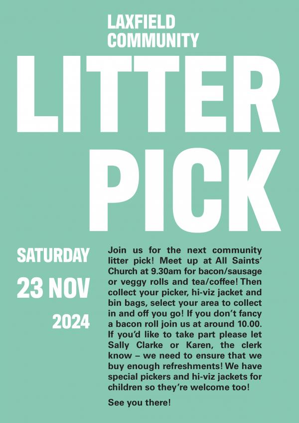 LitterPick 23NOV 2024 
